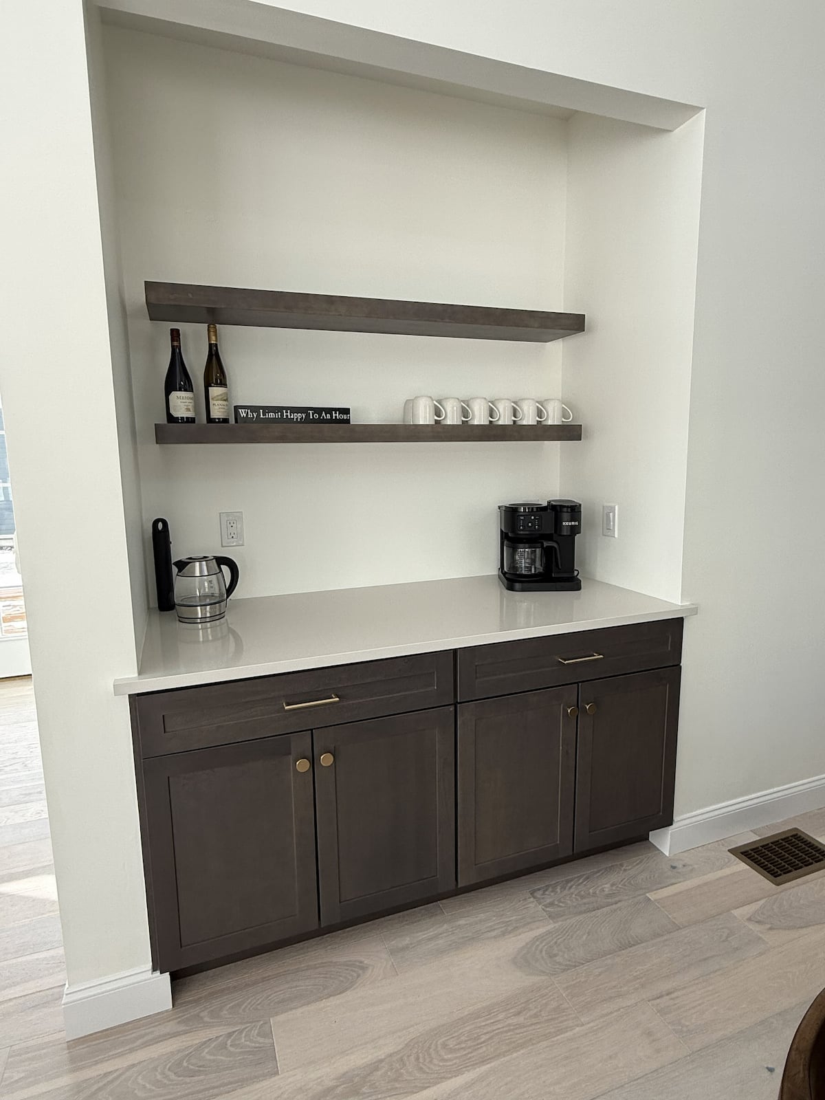 Coffee and beverage station