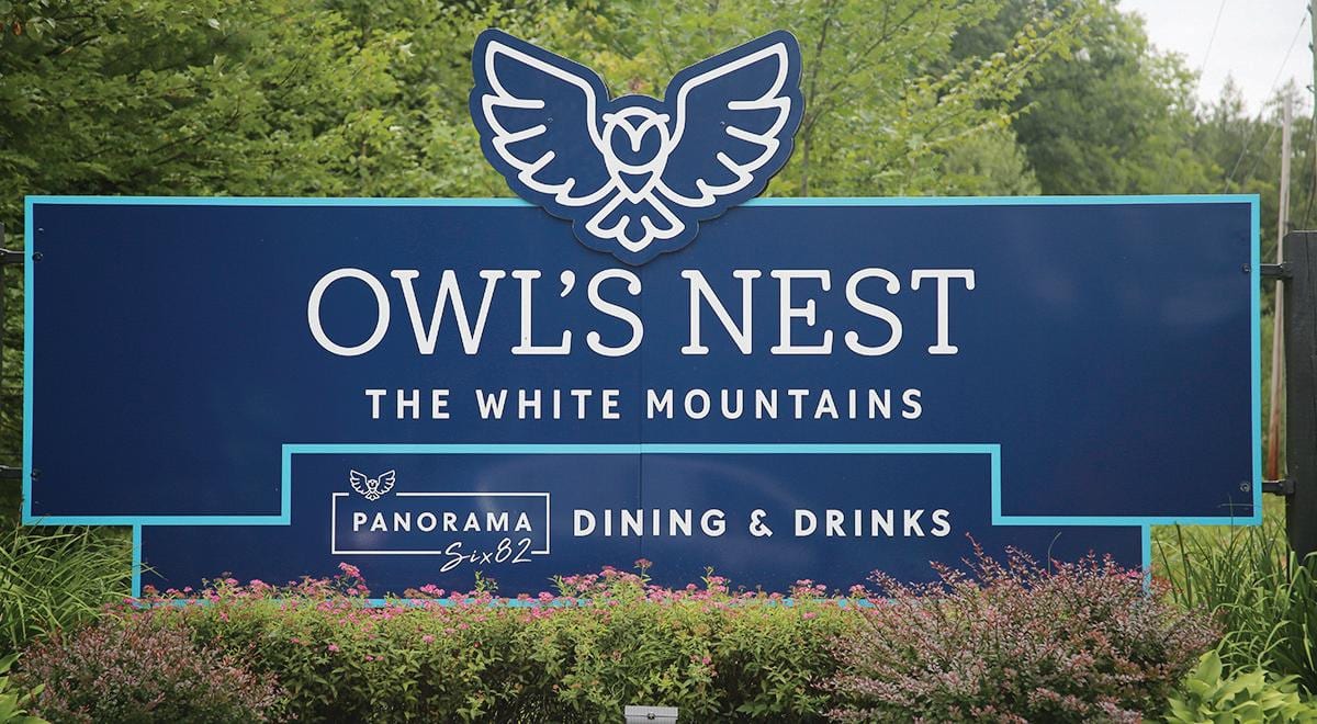 Owl's Nest Resort entrance